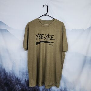 Yee Yee Shotgun Logo Graphic Tee XL Granger Smith Yee Yee Apparel NWOT
